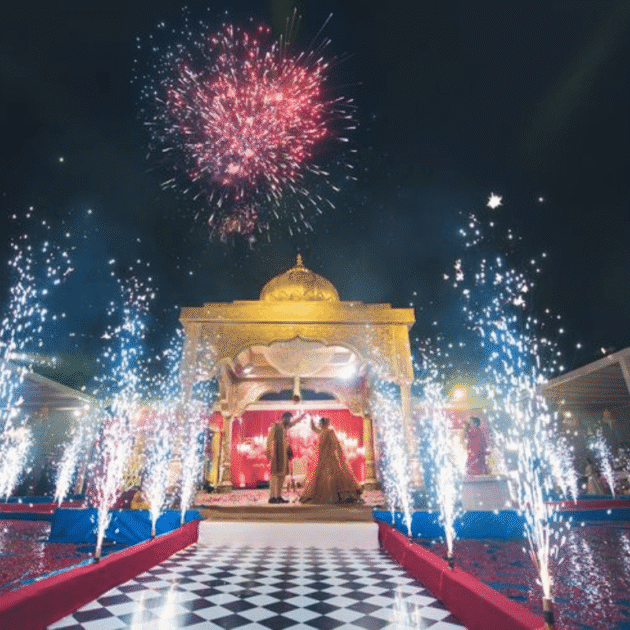 Wedding Fireworks Display