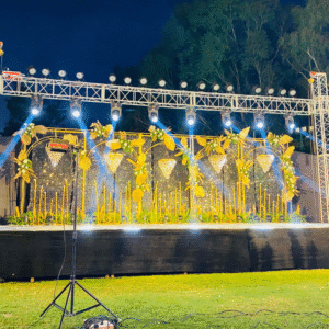 Sangeet pathway n Tent Decore