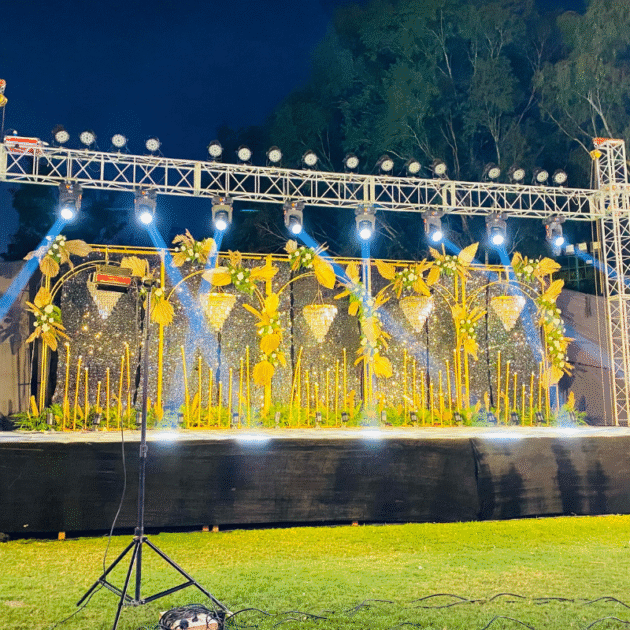 Sangeet pathway n Tent Decore